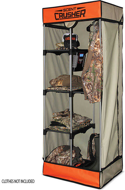 Scentcrusher Hunter's Travel Closet with Ozone Generator