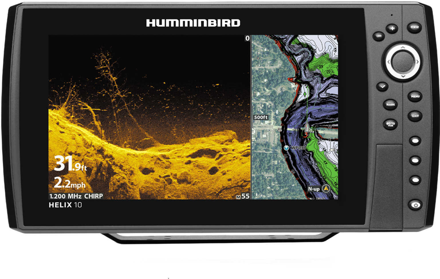 Humminbird 410510-1 Helix 10 Chirp Mega DI GPS G2N