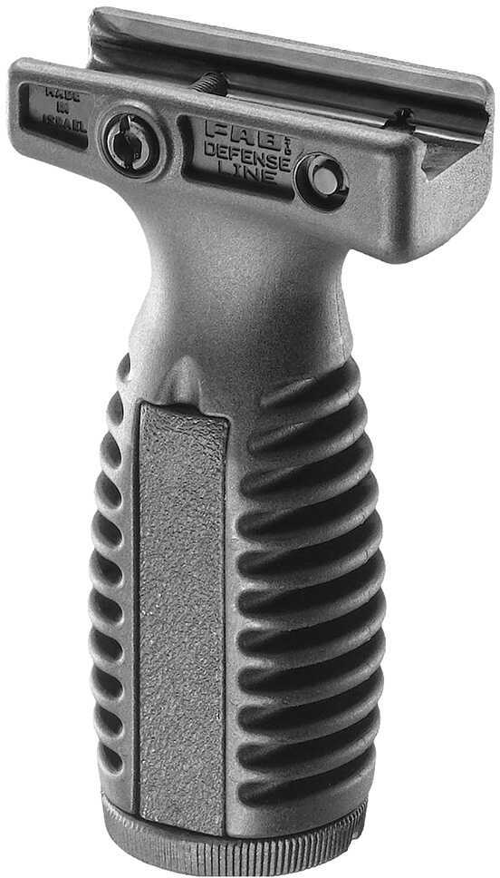 FAB Defense Vertical Foregrip TAL-4 Ventilated Ergonomic Fits Picatinny Black FX-TAL4B