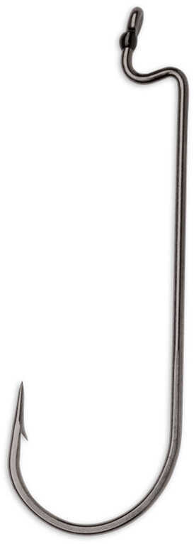 VMC WORM HOOK BLACK NICKEL #1/0