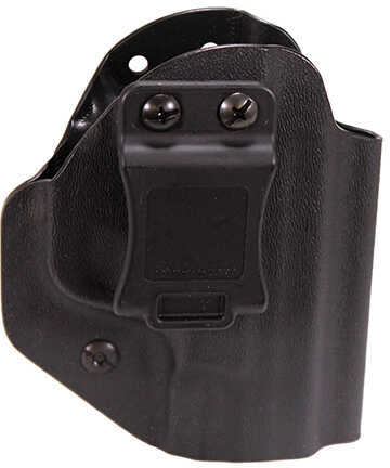 Mission First Tactical Appendix Holster Black Ambidextrous IWB/OWB For S&W M&P Shield/Shield Plus 9mm,40 Cal 1.0 & 2.0