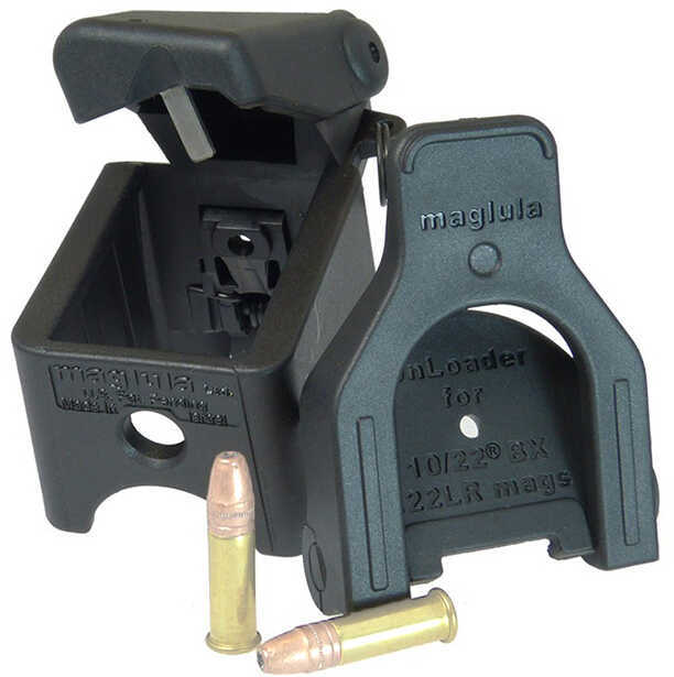 MagLula Ruger Factory 10/22 Bx .22LR Lula Mag Loader & UnLoader Set Black
