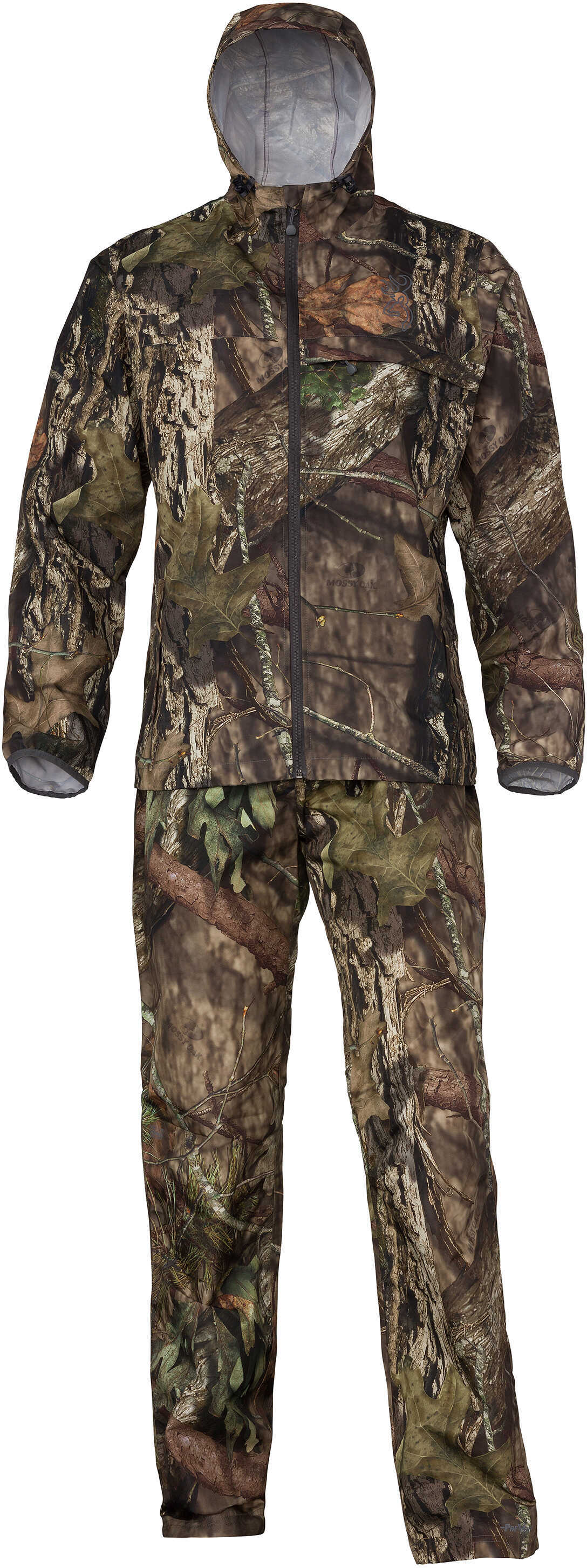 Browning Hell's Canyon CFS-WD Rain Suit 2 Piece Set XL Mossy Oak Break Up Country Camo