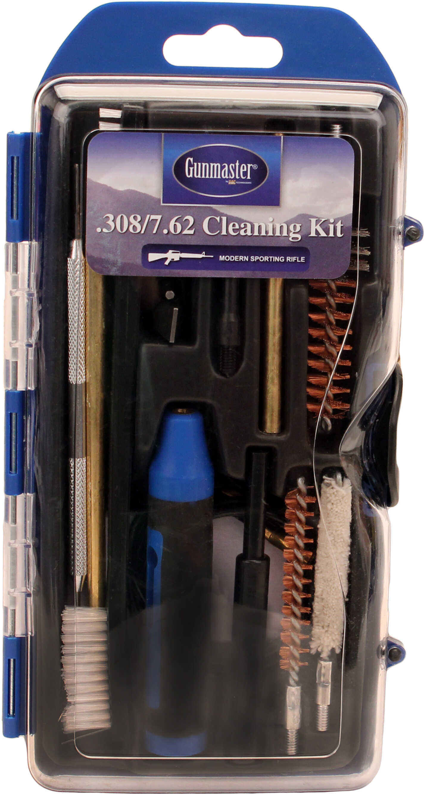 GUNMASTER AR 308/7.62 Rifle 17Pc Compact Cleaning Kit