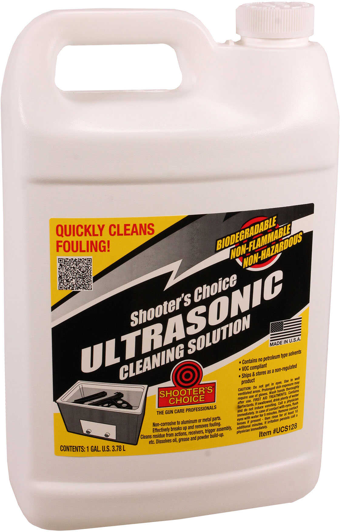 Shooters Choice SHFUCS128 Ultrasonic Cleaning Solution 1 Gallon Bottle