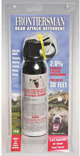 Sabre FBAD04 Bear Spray W/Holster Capsaicin 30 ft Range 7.9Oz