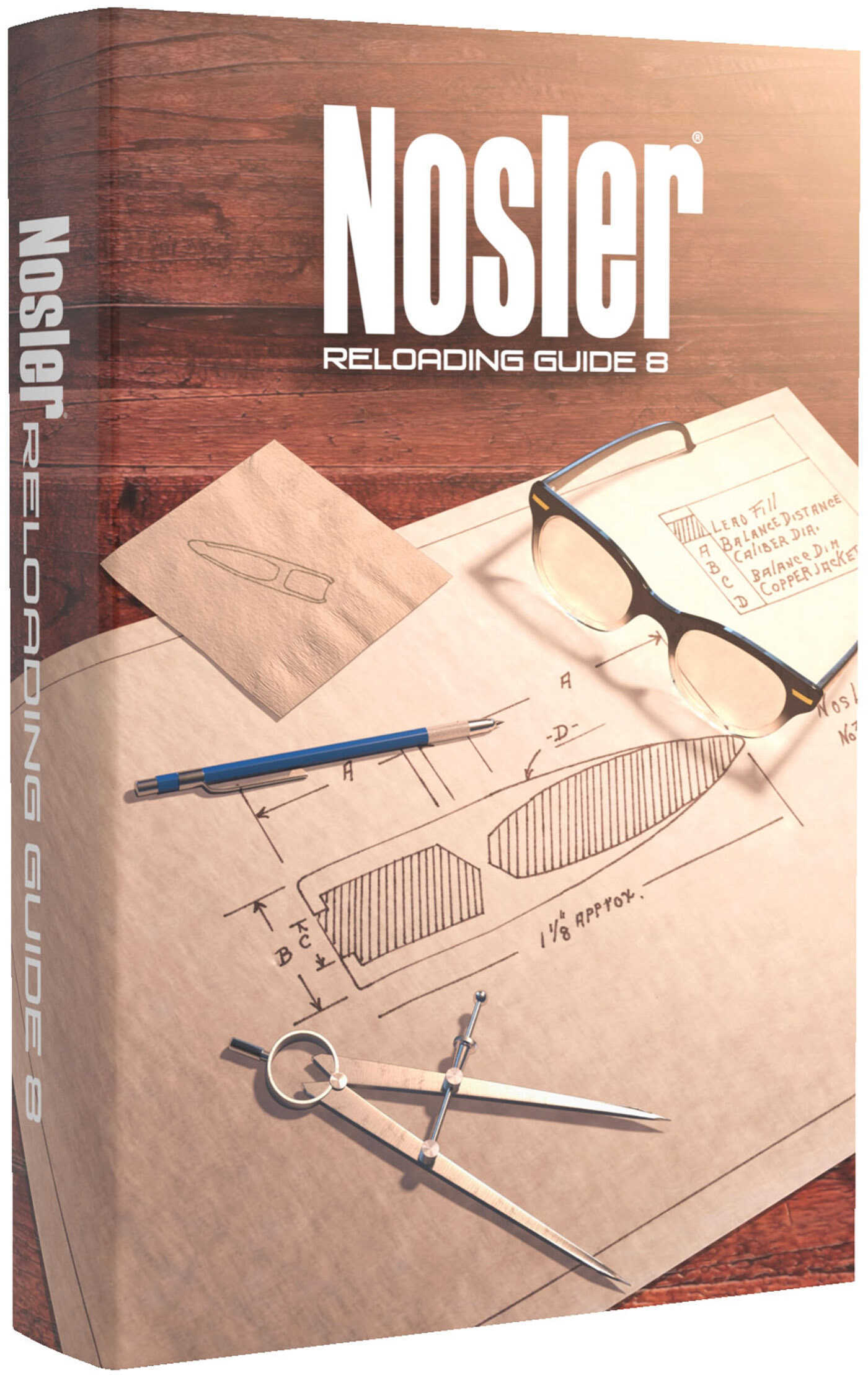 Nosler Reloading Manual #8 Md: 50008