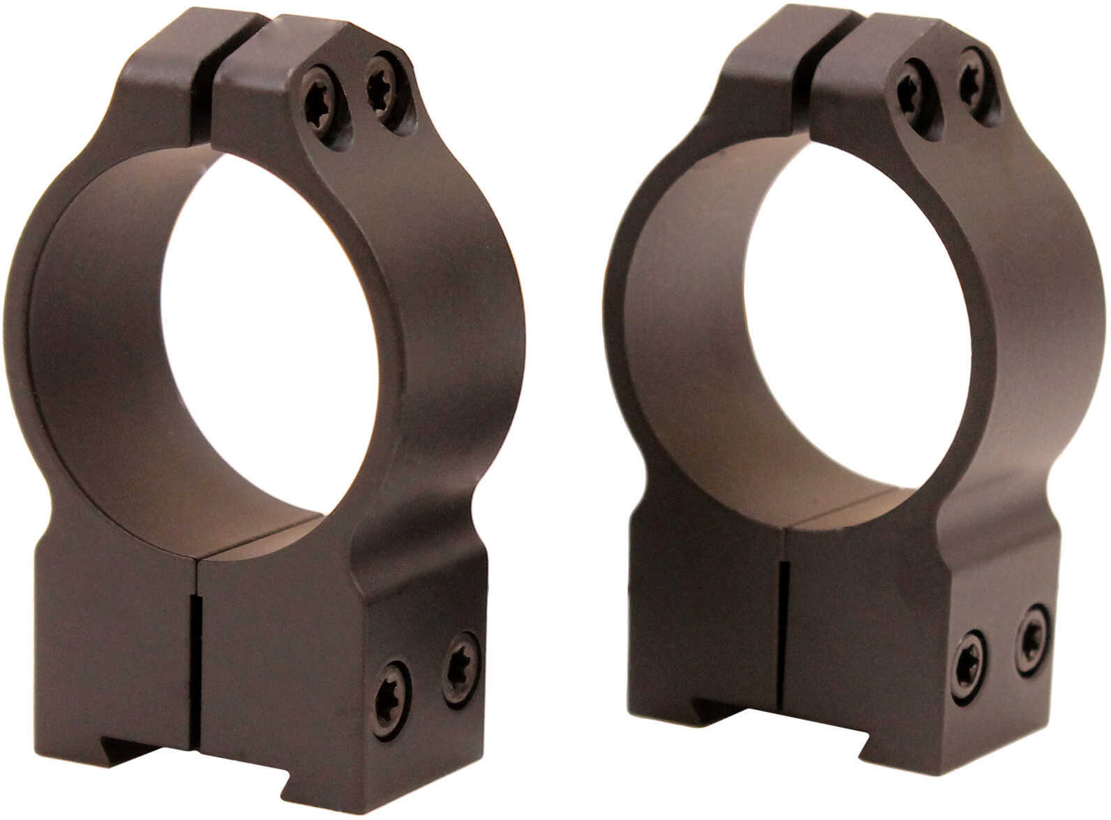 Warne 2-Piece Maxima Fixed Scope Ringmounts With Grooved Receiver Fits Tikka 30mm High Matte