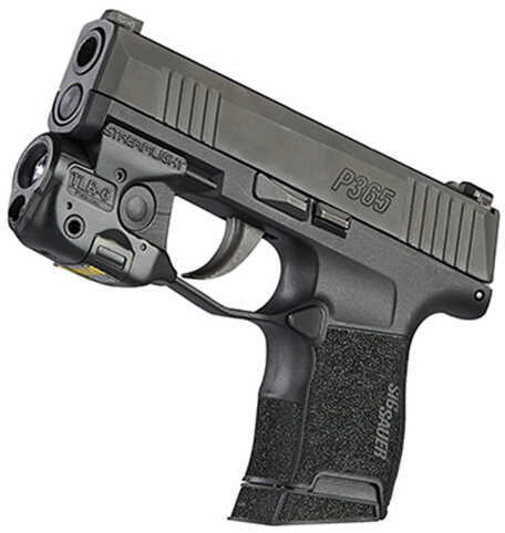 Streamlight 69284 TLR-6 Weapon Light for Sig P365 White LED 100 Lumens 1/3N Lithium Battery Black Polymer