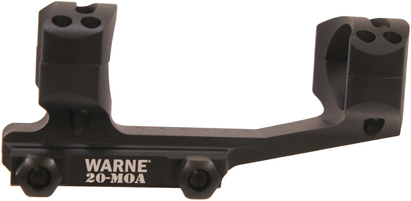 Warne Tactical LR-SKEL Long-Range MSR Precision Mount 30mm Black 20 MOA
