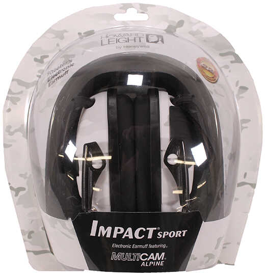 Howard Leight Impact Sport Electronic Earmuff Folding MultiCam Alpine R-02528