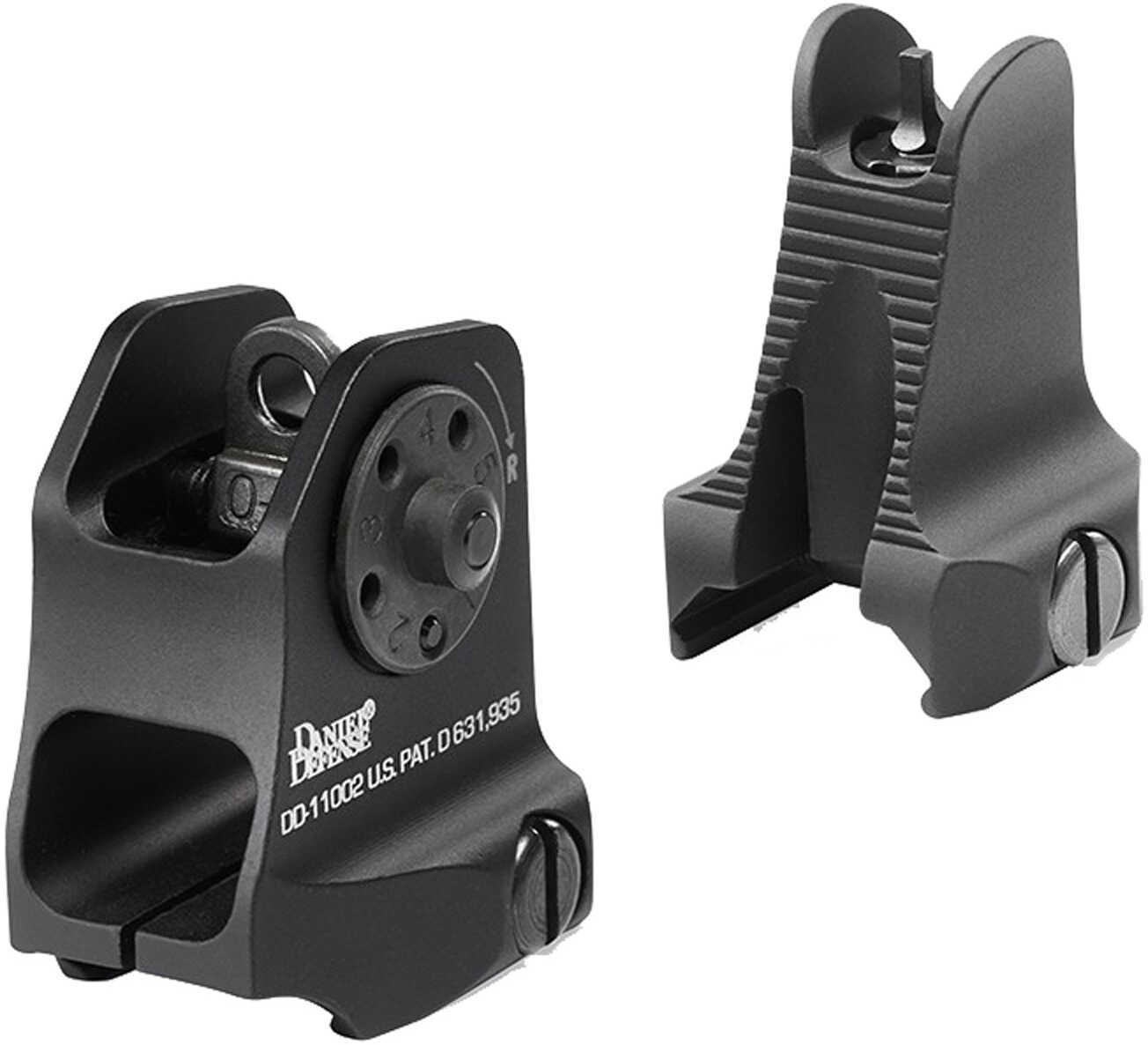 Dan Fixed Front Rear Sight Combo