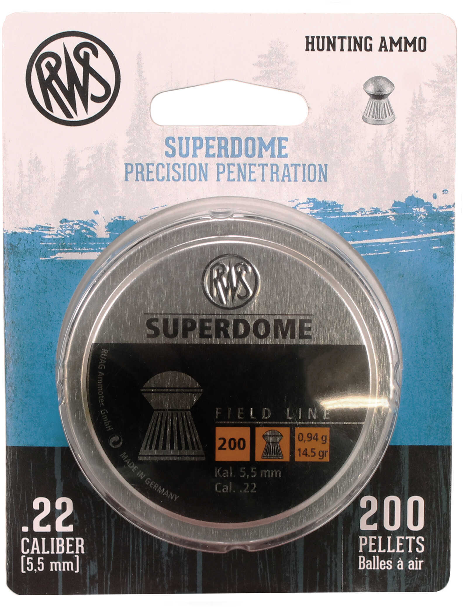 Umarex RWS SUPERDOME Pellets Field Line .22