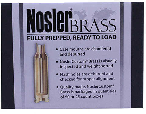 Nosler Custom Brass 30 25 pk.