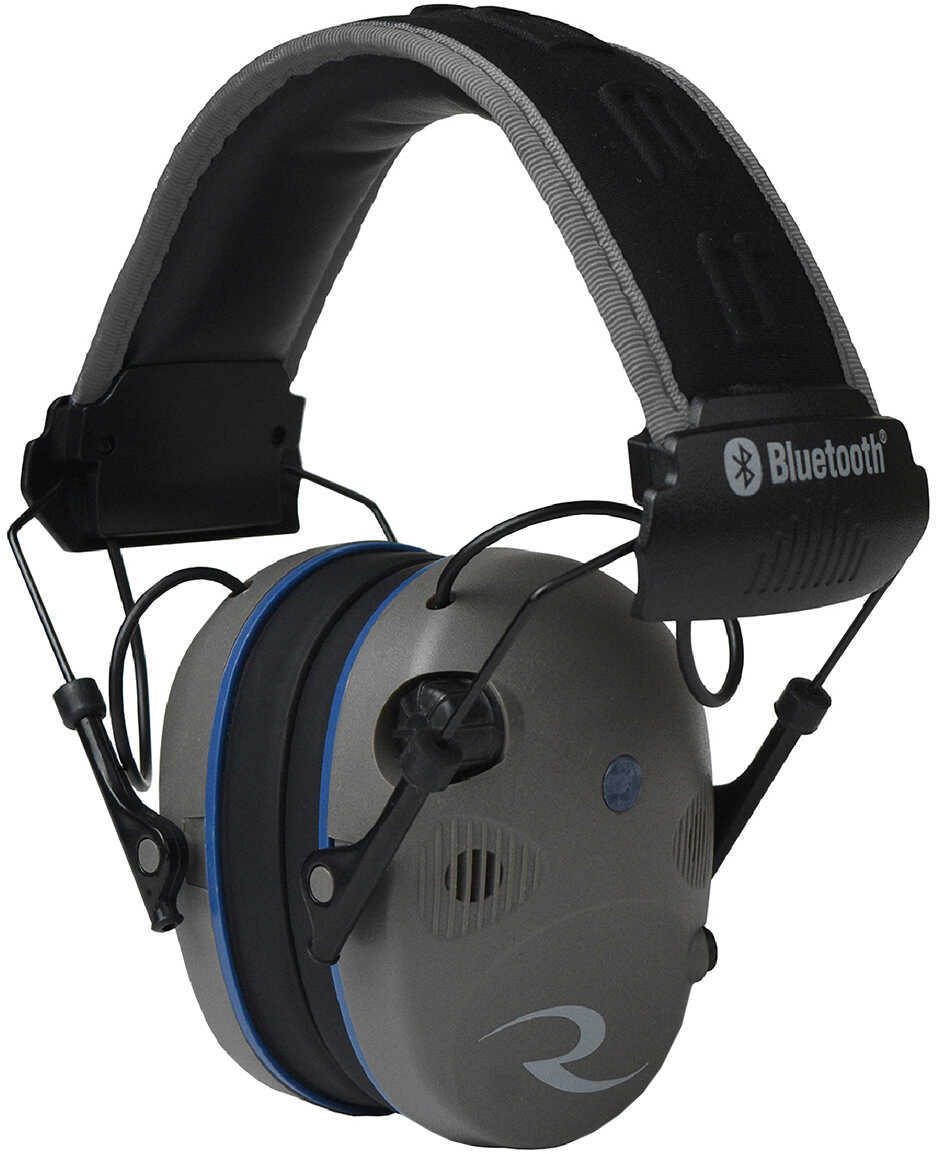 Radians R3700 Bluetooth Quad Electronic Earmuff Pewter/Black Model: R3700EECS
