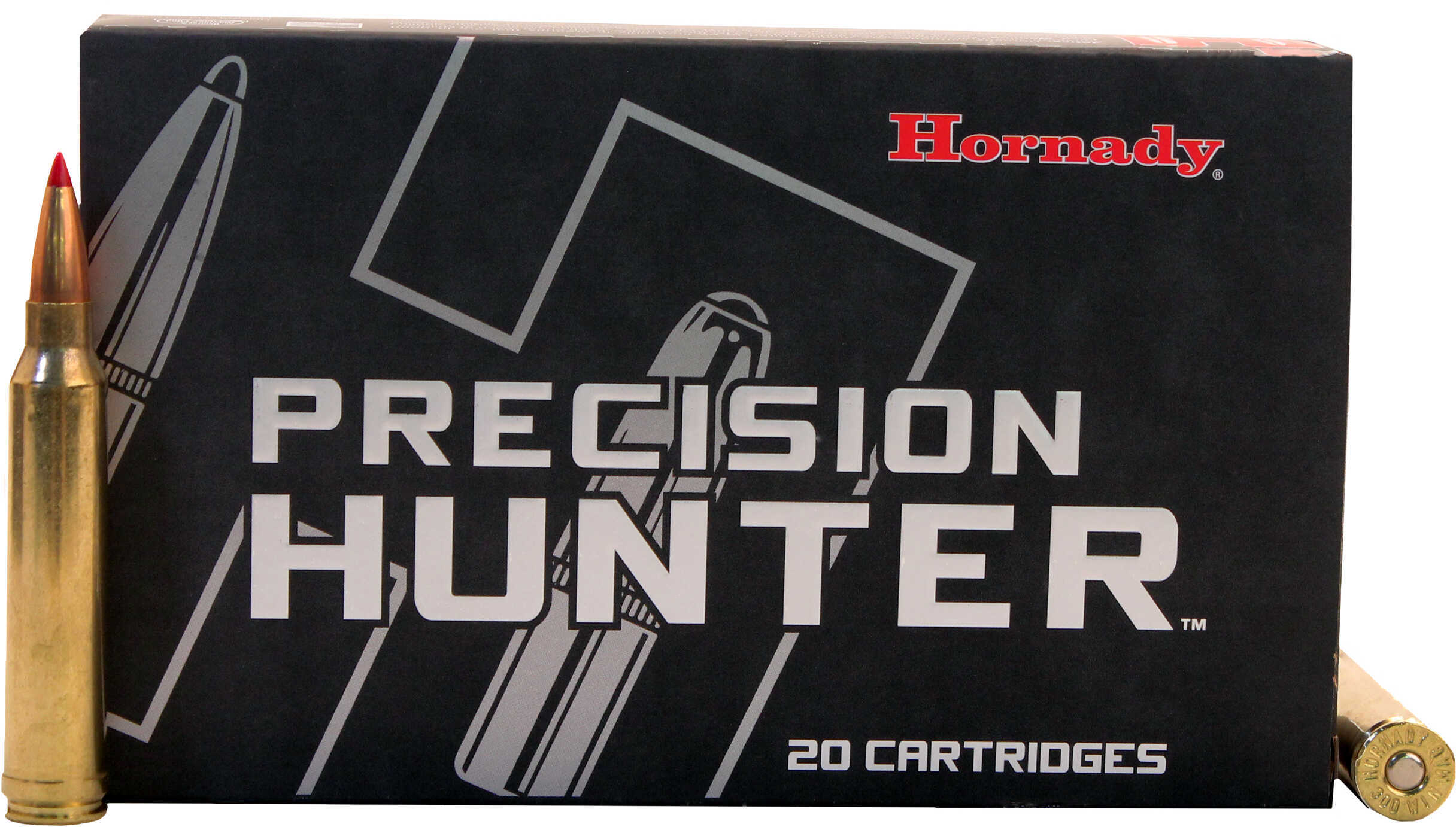 300 Win Mag 200 Grain ELD-X Rounds Hornady Ammunition Winchester Magnum