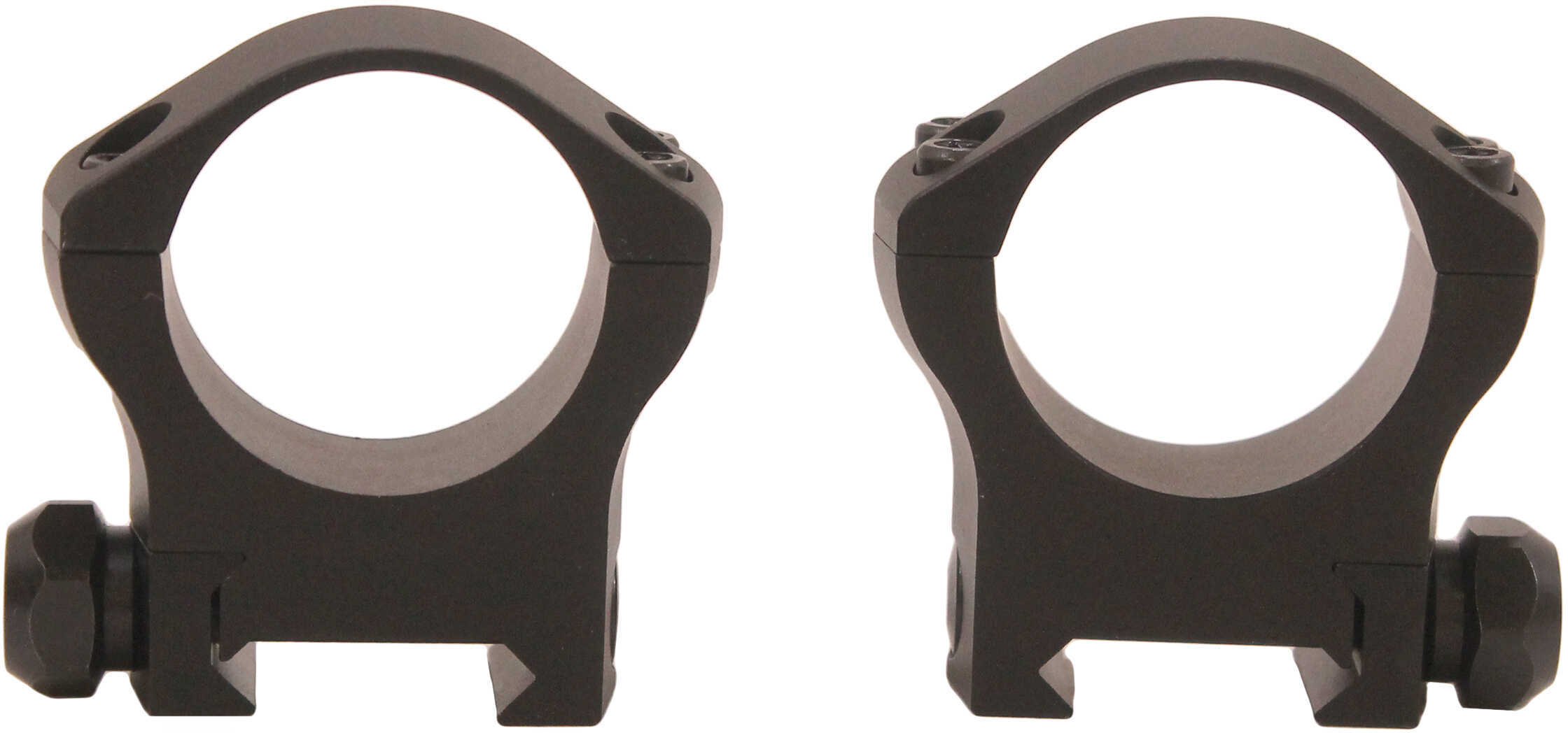 Warne 2-Piece Picatinny Style Mountain Tech Scope Rings 30mm Medium - Matte