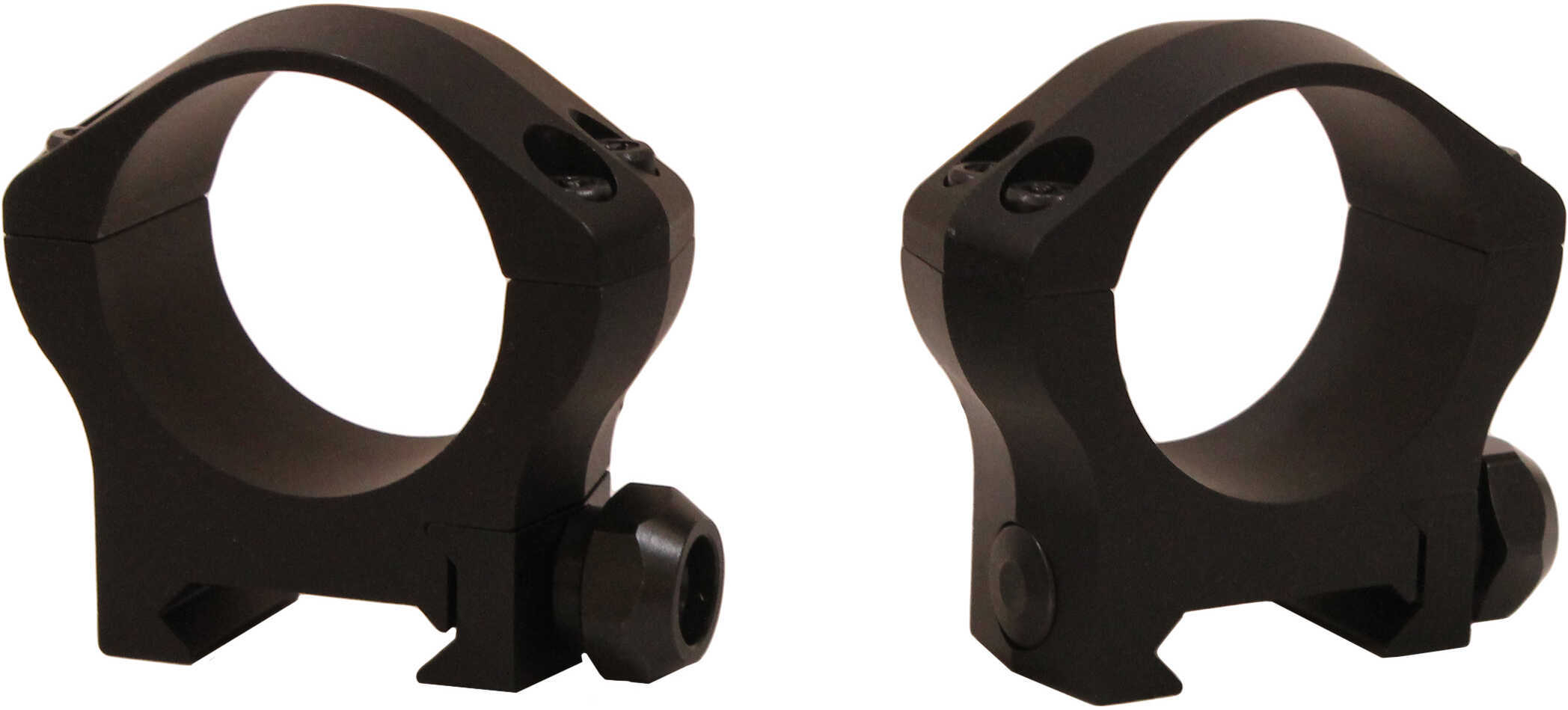 Warne 2-Piece Picatinny Style Mountain Tech Scope Rings 30mm Low - Matte
