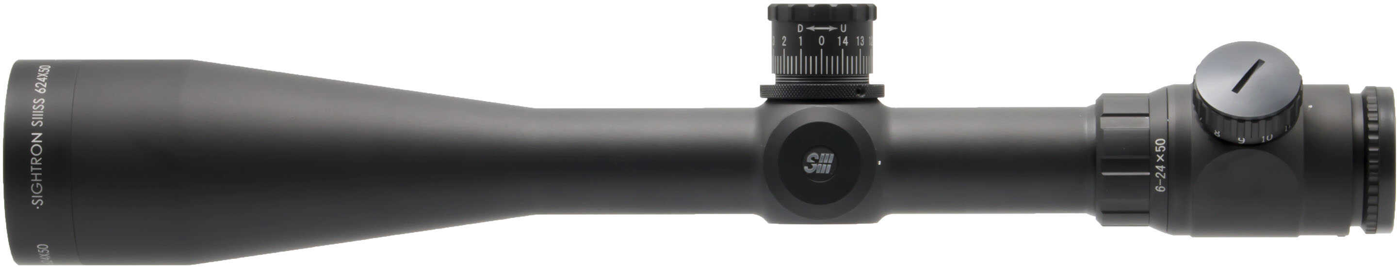 Sightron SIII 6-24X50 LR Zero Stop MOA Ill