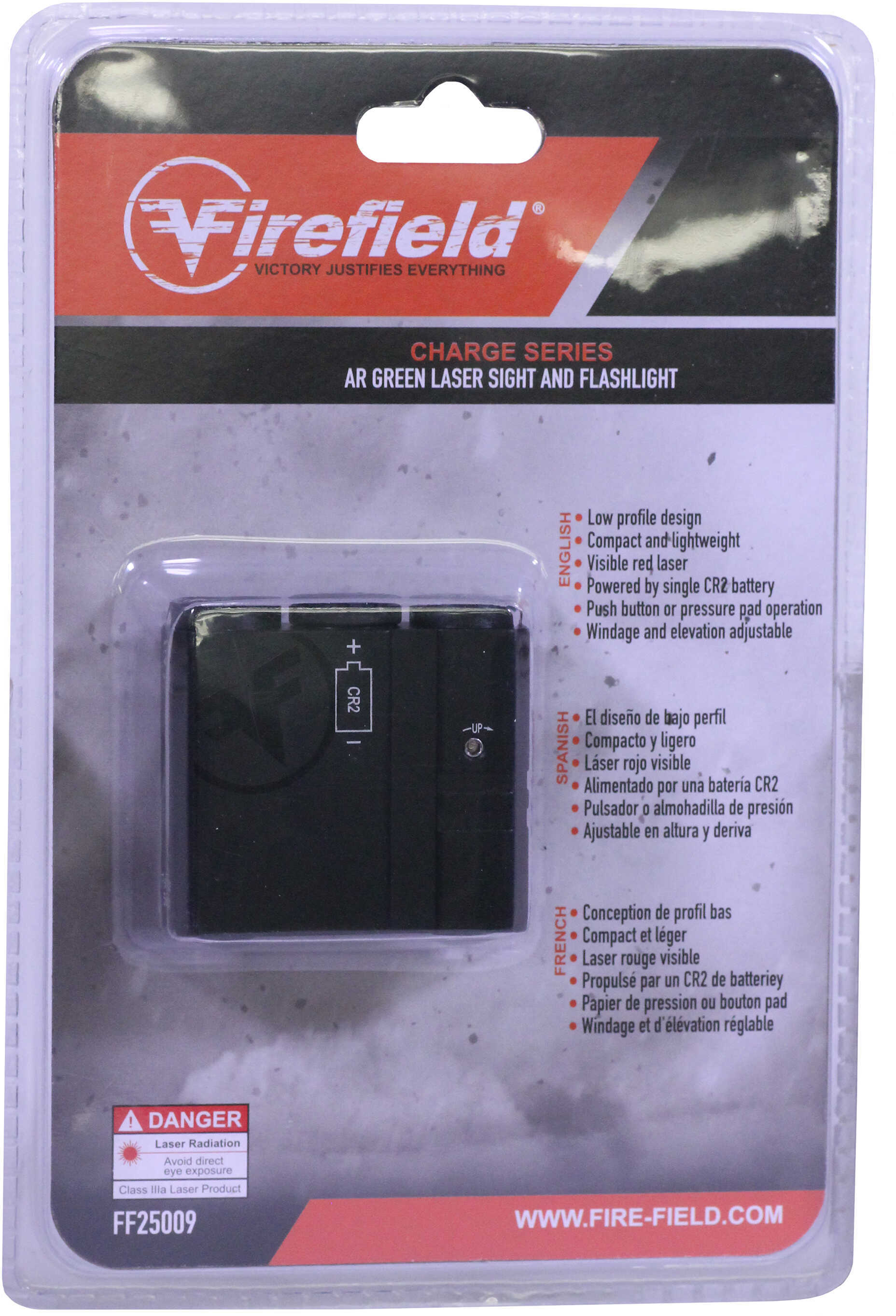 Firefield Charge AR Green Laser And Light Combo