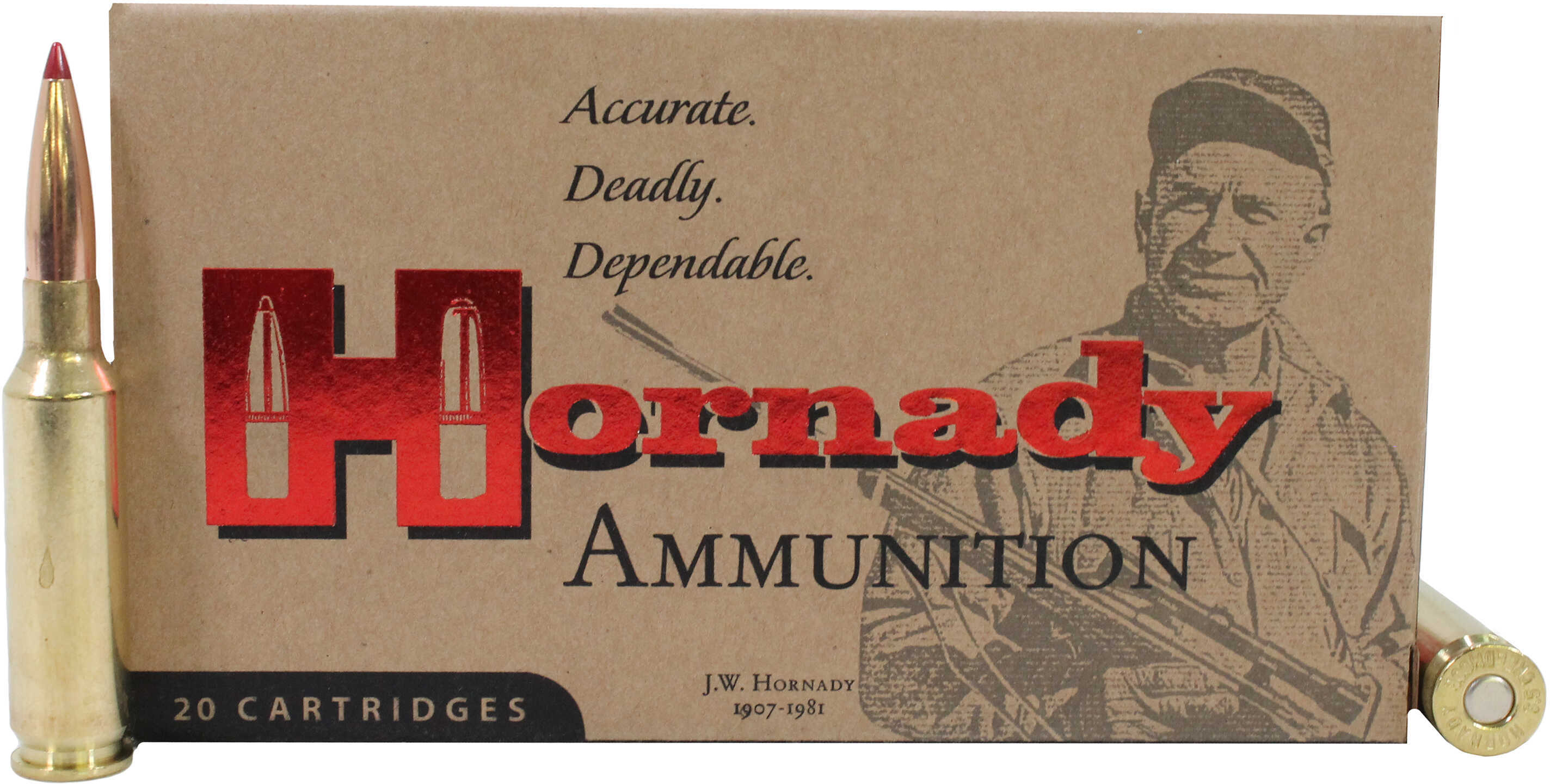 6.5 Creedmoor 147 Grain Ballistic Tip 20 Rounds Hornady Ammunition