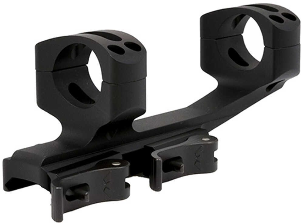 Warne Tactical Quick Detach X-SKEL Extended Cantilever Mount 30mm Black
