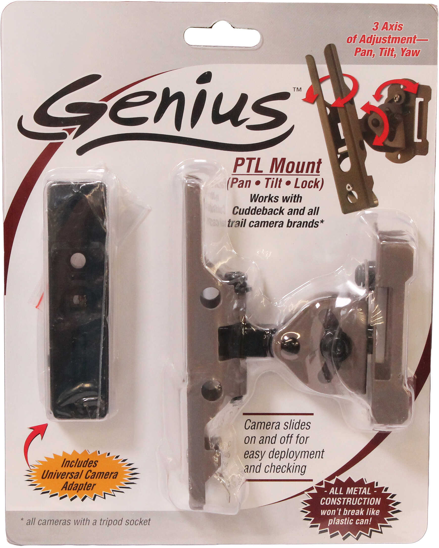 Cuddeback Genius PTL Camera Mount  Model: 3488