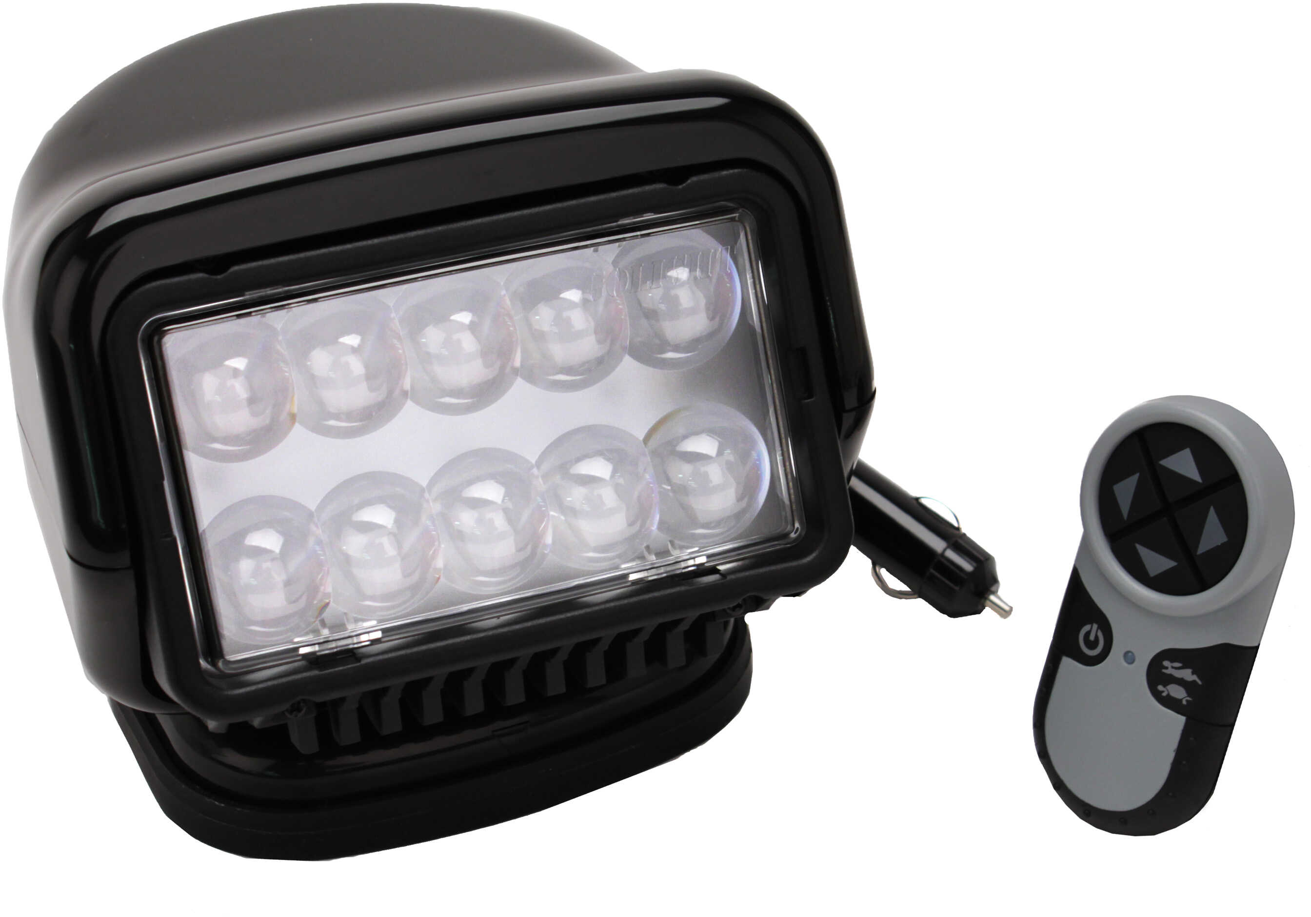 Golight LED Stryker Searchlight w/Wireless Handheld Remote - Magnetic Base - Black