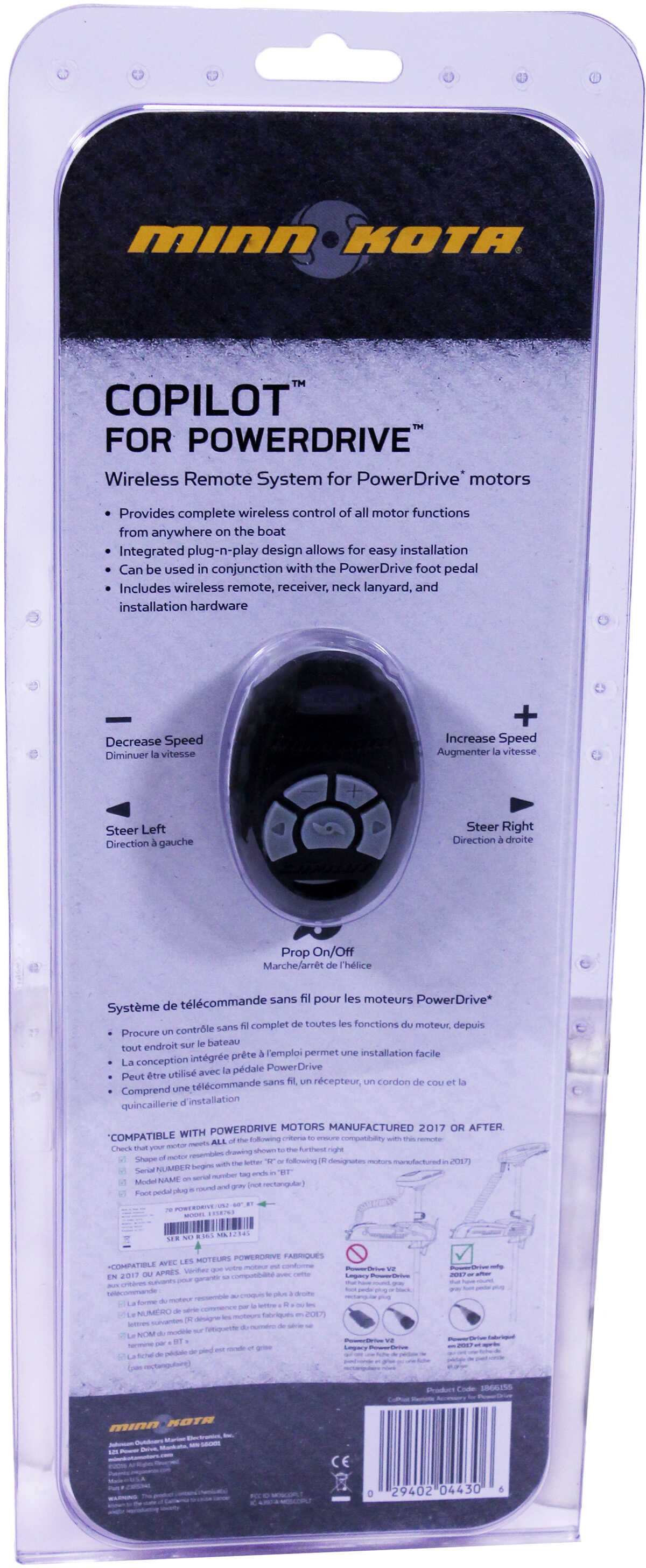 Minn Kota CoPilot wireless System Powerdrive BT