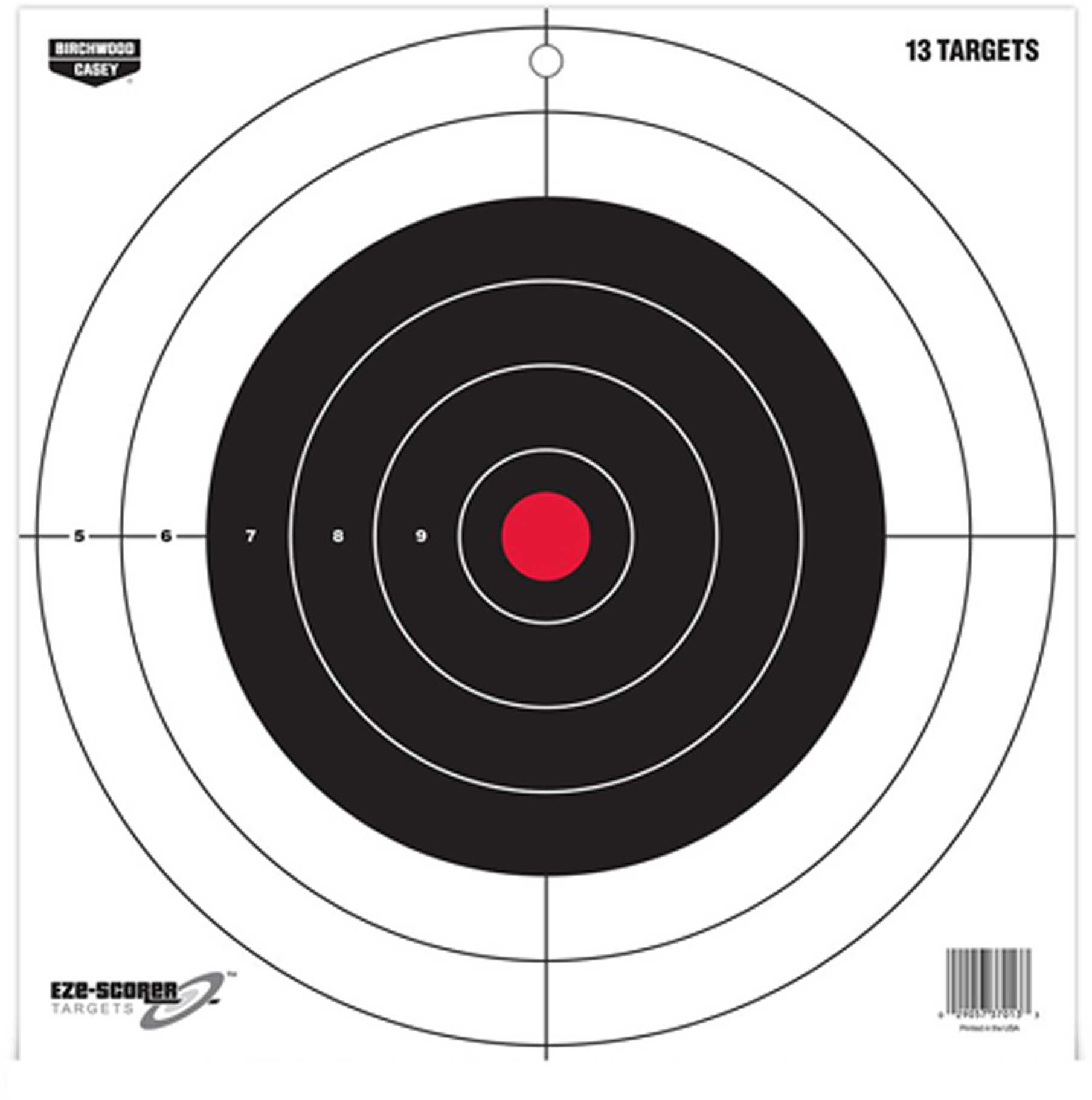 BC EZ-SCORE 12" BULLSEYE PAPER 13PK