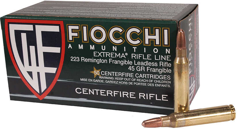 223 Rem 45 Grain Lead 50 Rounds Fiocchi Ammunition 223 Remington