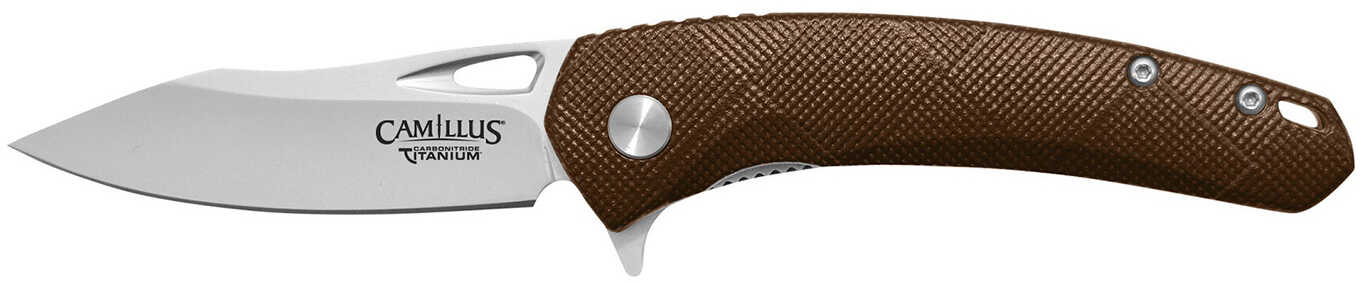 Camillus Blaze Folder 6.75 inch Folding Knife Brown