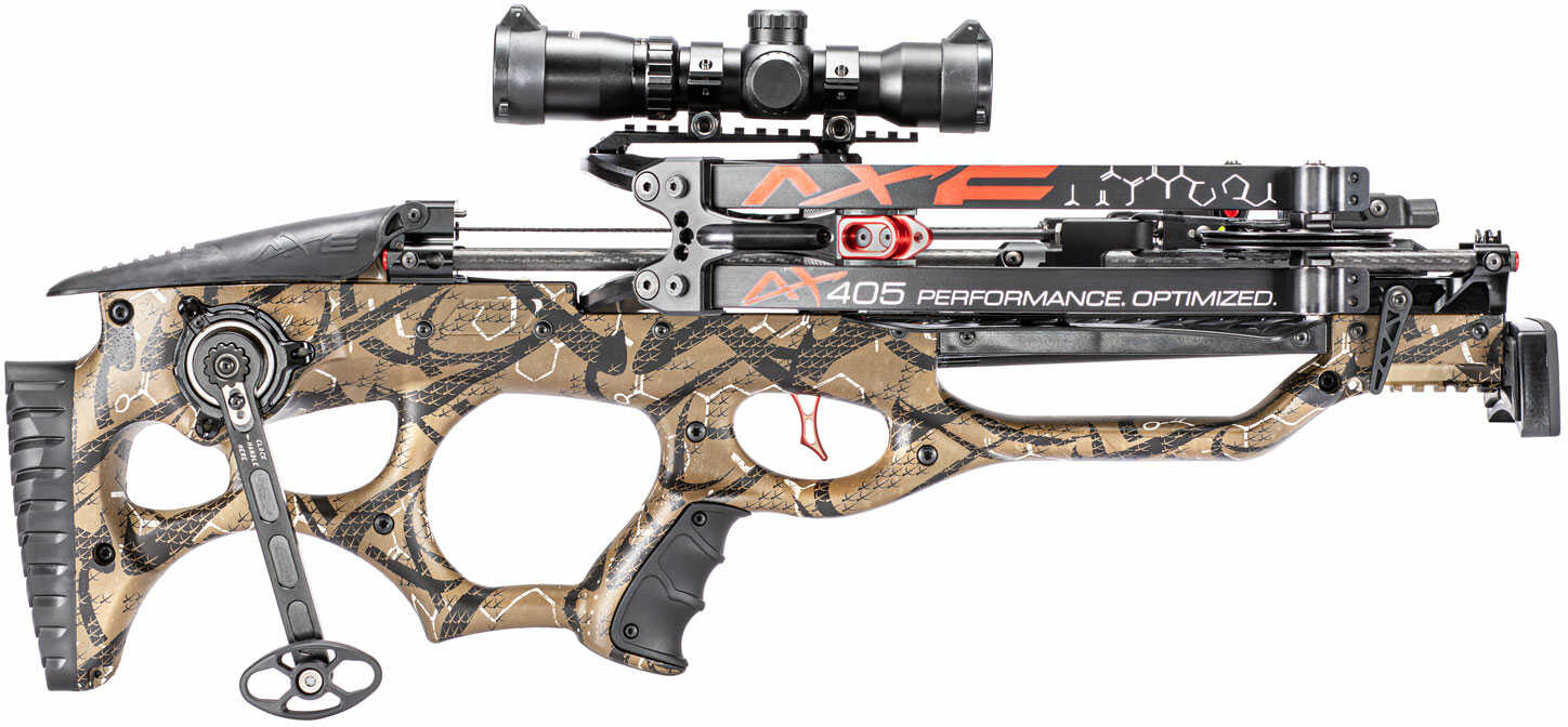 Axe Crossbow Kit 405Fps Camo