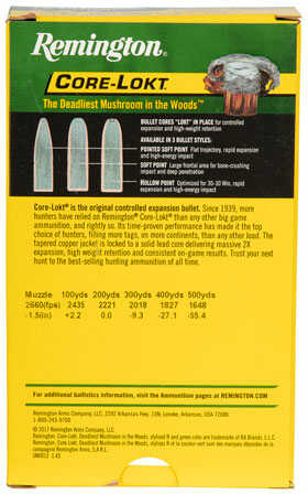 7x57mm Mauser 140 Grain Soft Point 20 Rounds Remington Ammunition