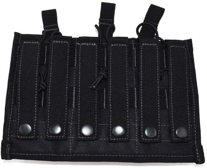 AWS OPEN TOP TRIPLE MAG POUCH BLK