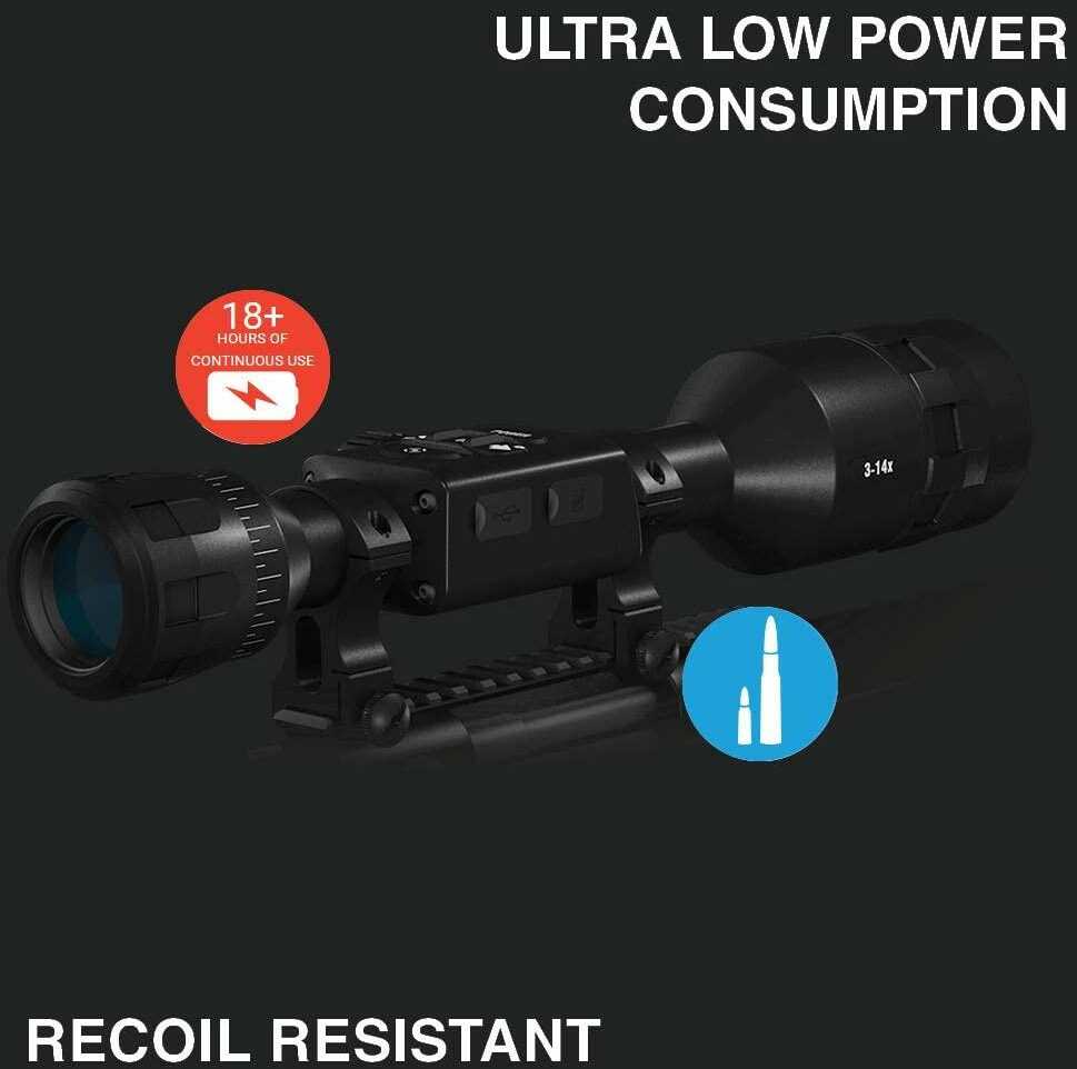 ATN X-SIGHT 4k 3-14X SMART D/NSCP