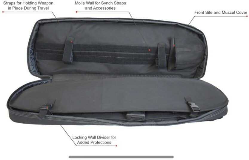 AWS FRAME 36" RFL BKPK BLK TSA