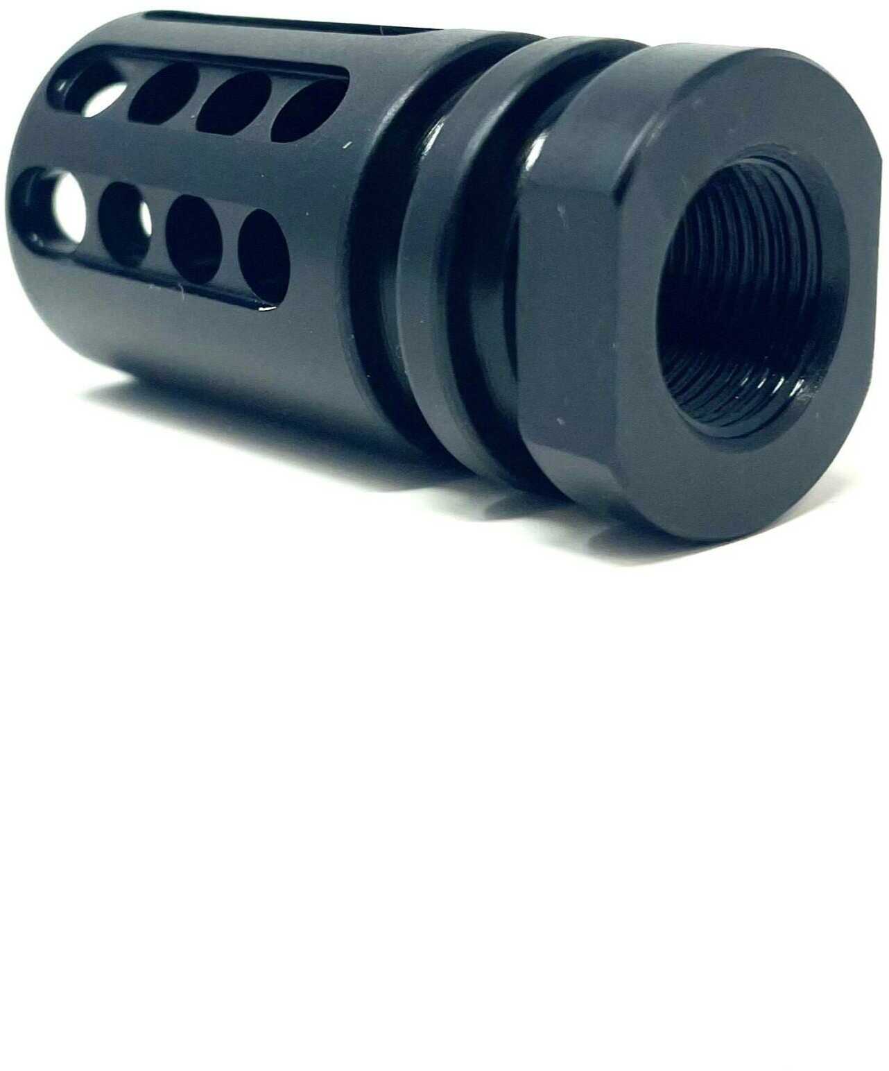 Bowden Tactical Flash Hider Black Nitride 4140 Steel With 1/2"-28 tpi Threads 4" OAL For Multi-Caliber (Up To