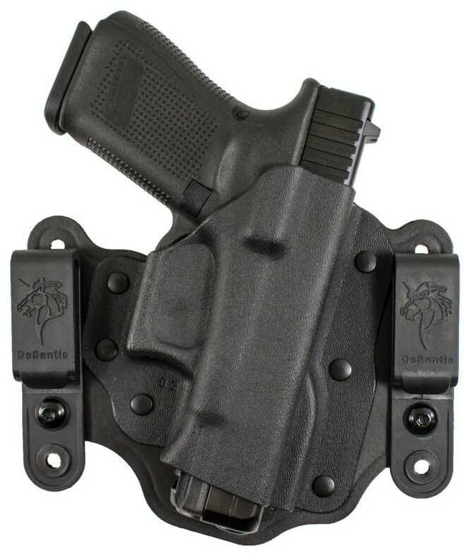 Desantis Gunhide 176KA8BZ0 Hidden Truth Black Kydex IWB Fits Glock 43, 43X, 48 Right Hand