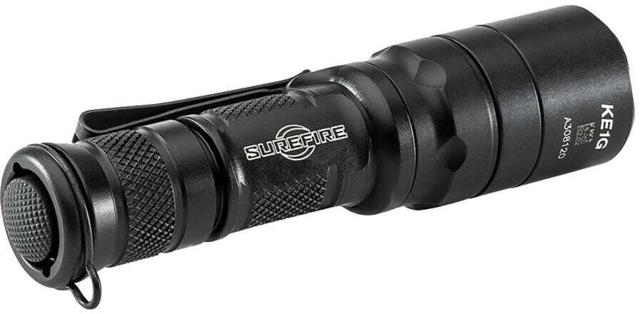 Surefire EDCL1T Everyday Carry 1 Dual-Output White LED 5/500 Lumens CR123A Lithium Battery Black Aluminum Body