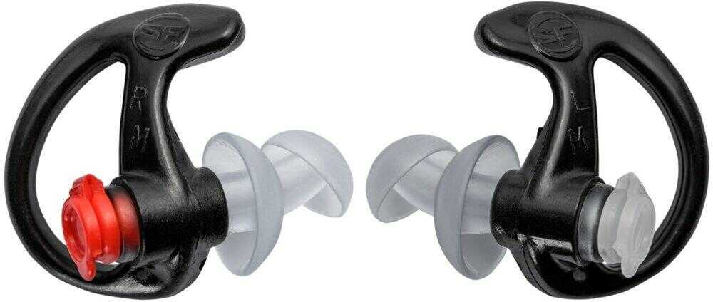 Surefire EP3-Bk-MPR EP3 Sonic Defender Medium Black Earplugs 24 Db