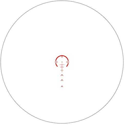 Swampfox Optics ARH18241-B Arrowhead Black 1-8X24mm 30mm Tube Guerrilla Dot BDC Reticle