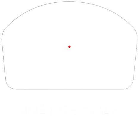 Swampfox Justice Micro Reflex Sight 1x27 Red Dot 3 MOA