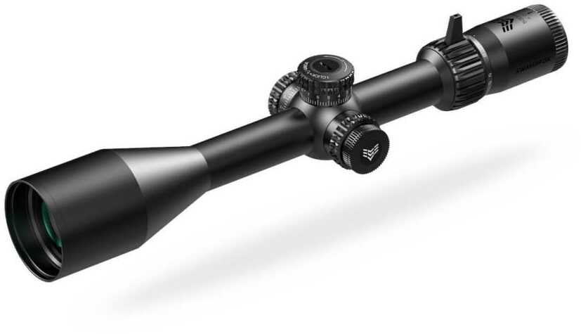 Swampfox Kentucky Long Precision 4-24x50 Rifle Scope FFP Sharpshooter Mil Reticle Black