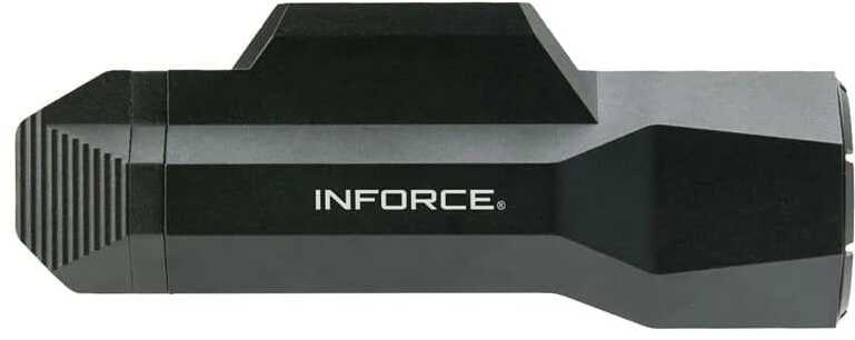 Inforce Wild 2 Pistol White Led 1000 Lumens Cr123A Battery Black Anodized 6061-T6 Aluminum