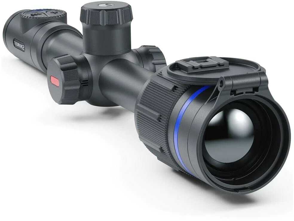 Pulsar Thermion 2 XP50 Thermal Riflescope Black Anodized 2-16X 50mm Multi 640X480, 50Hz Resolution 8X Zoom