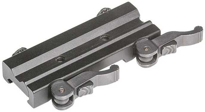 Sightmark Locking Qd Mount For Sightmark Wraith Quick Detach Levers Anodized Finish Black Sm13025.001