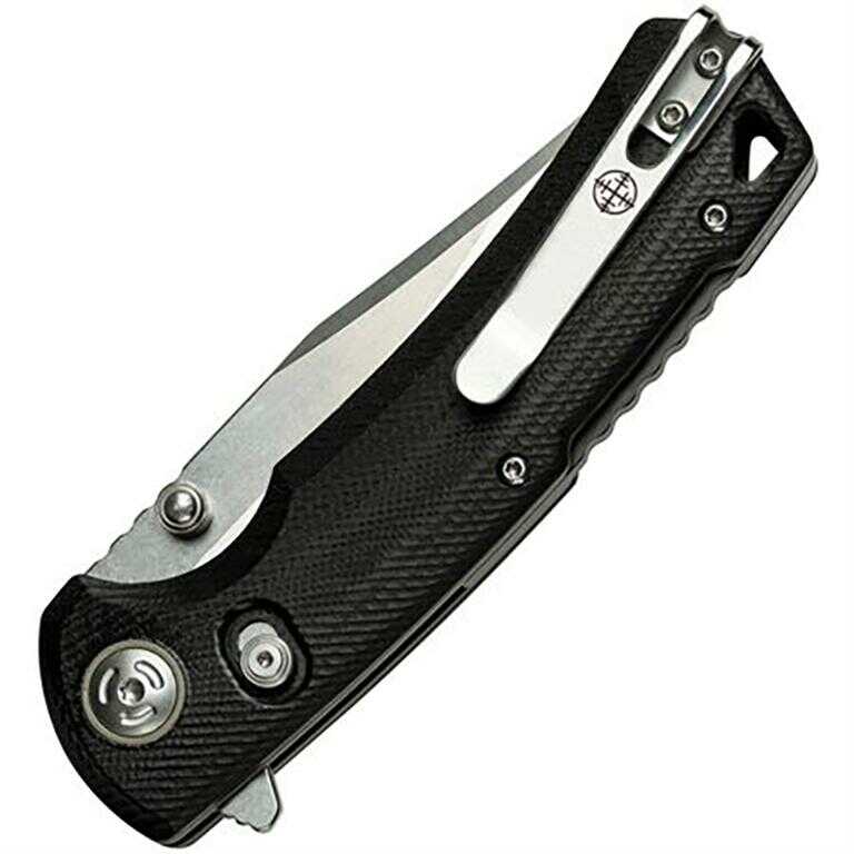 Master Cutlery Elite Tactical Chaser Folding Knife 3 1/2" Blade Black