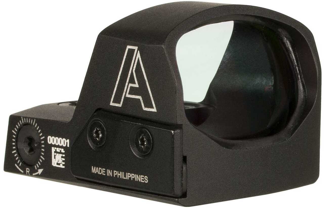 AmeriGlo HVN02 Haven Matte Black 1X 5 MOA Illuminated Adjustable Red Led Dot Reticle