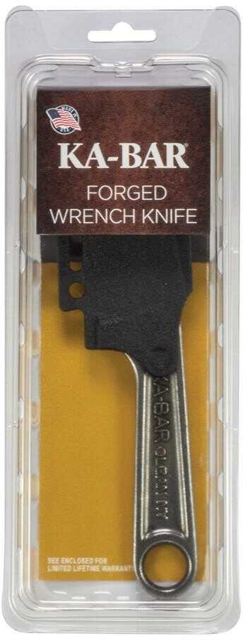 KA-BAR Forged Wrench Knife 3" Plain Edge W/ CELCON Sheath